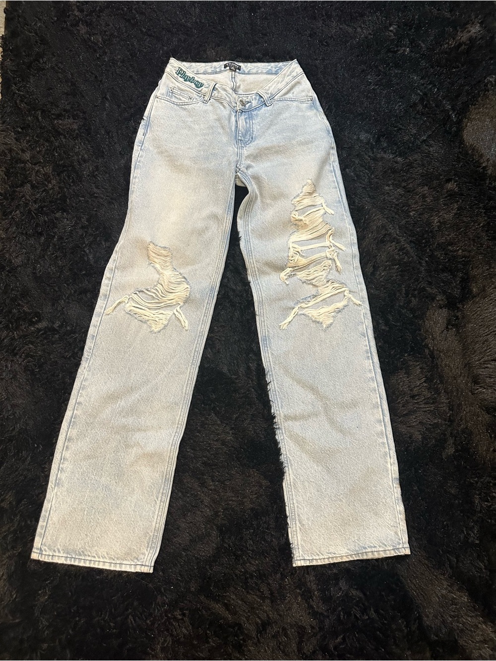 PLAYBOY Blue Denim Jeans  26 inch waist like new from PacSun